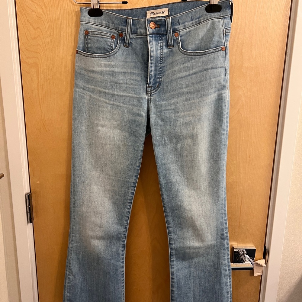 Madewell Women's Flare Light Blue Jeans
